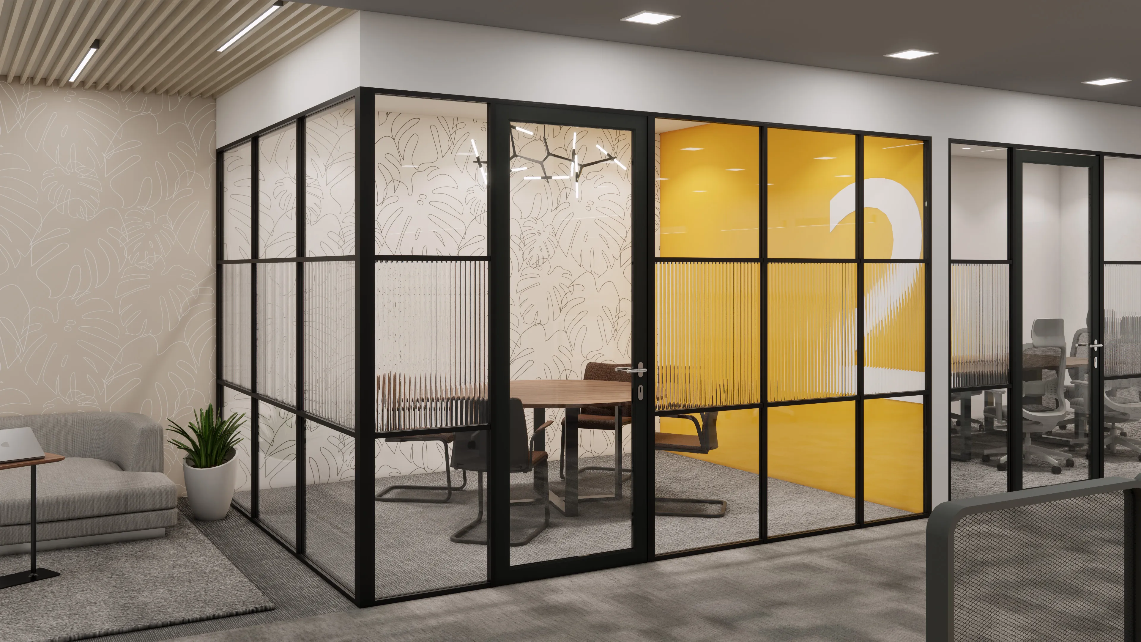 Glass Partition